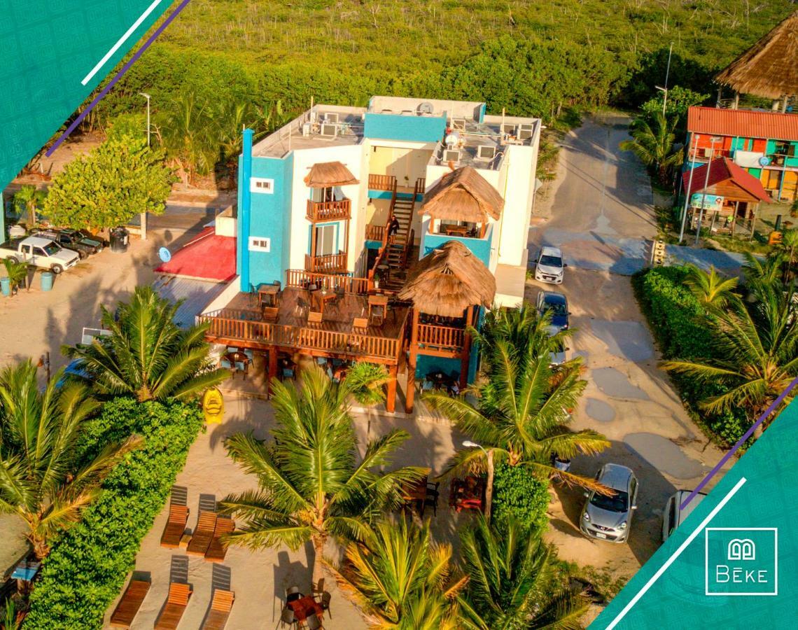Hotel Beke Mahahual Bagian luar foto
