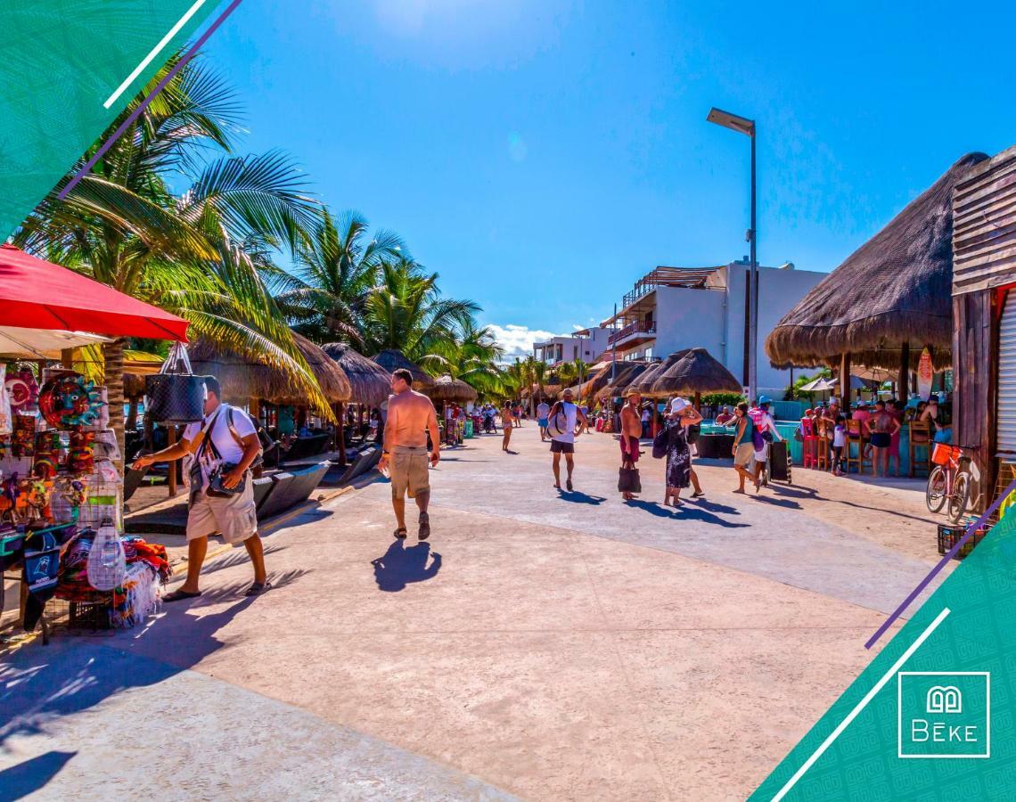 Hotel Beke Mahahual Bagian luar foto