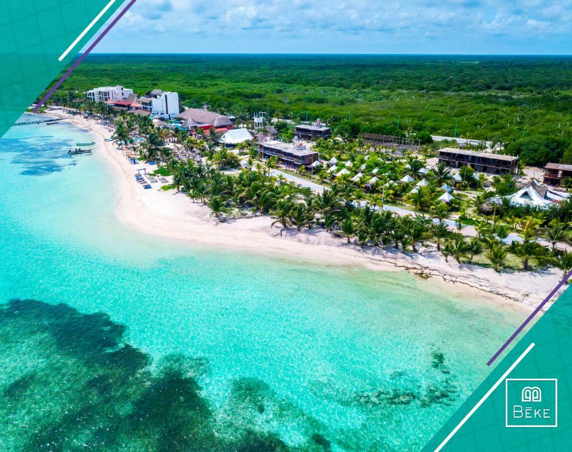 Hotel Beke Mahahual Bagian luar foto
