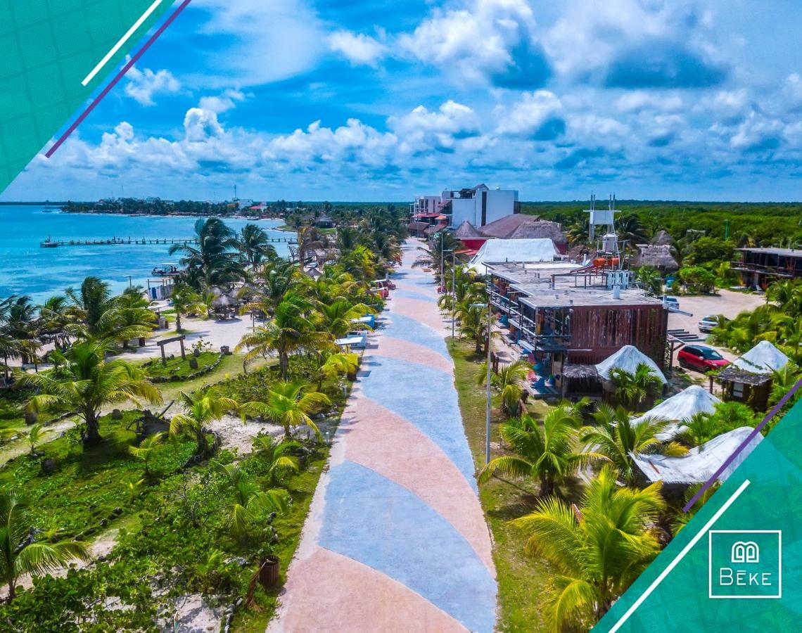 Hotel Beke Mahahual Bagian luar foto