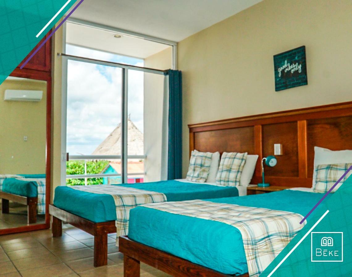 Hotel Beke Mahahual Bagian luar foto