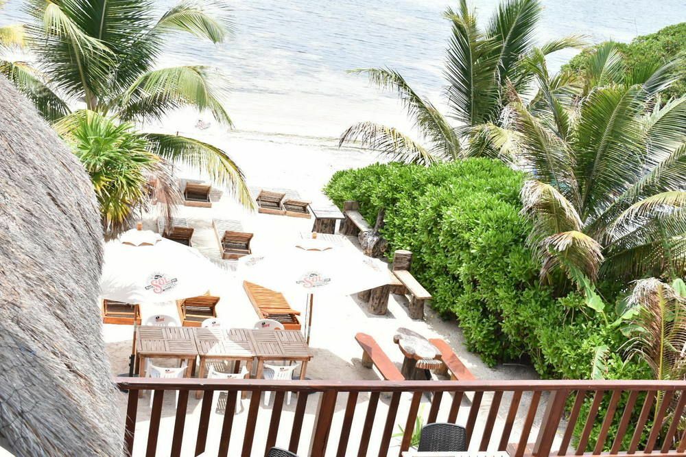 Hotel Beke Mahahual Bagian luar foto